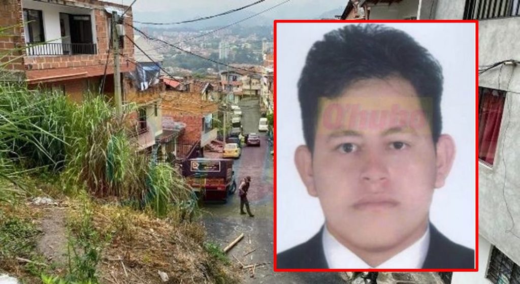El joven fue asesinado en la carrera 95B con calle 49BB del barrio Metropolitano de Medellín. Foto: Q’Hubo Medellín.